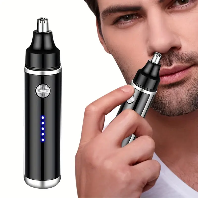 MIGUAN Electric Nose & Ear Hair Trimmer - Painless Facial Hair Removal, Eyebrow Grooming Device