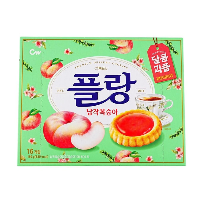 Peach Tart Premium Dessert Cookies 5.64 oz