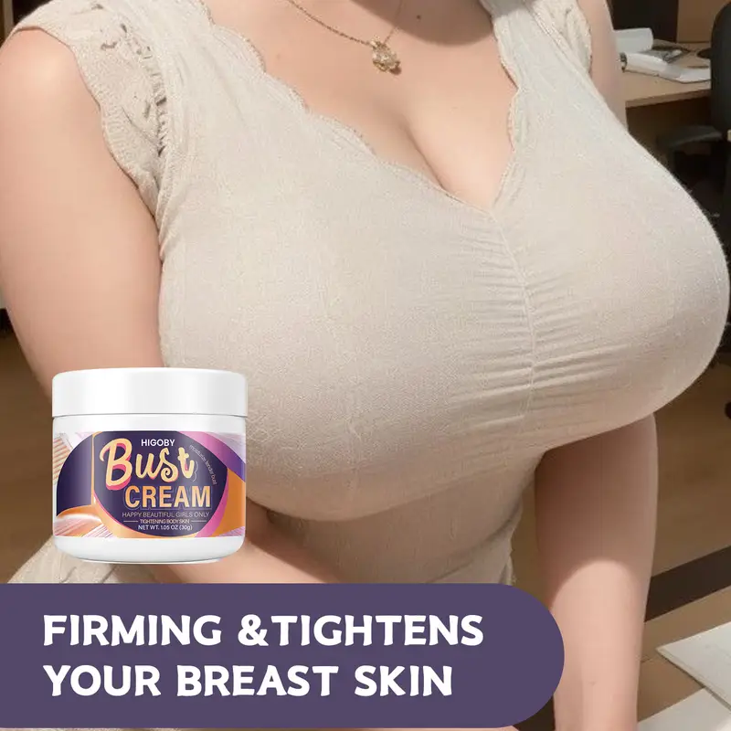 Breast Tightening Cream / Rapidly Body Moisturizing Smooth Bright Care / Moisturizes Tightens and Beauty Your Breast / Gentle and Non-irritating Easy to Absorb / for Female 30g
