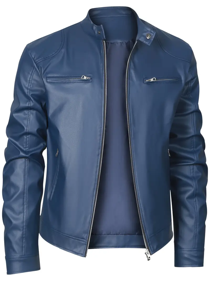 Windproof Stand Collar Jacket] Stylish Windproof Stand Collar 2023 New Jacket for Men