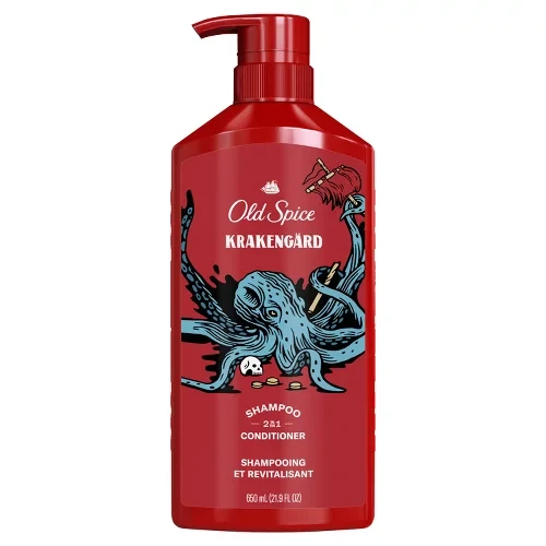 Old Spice Men's Krakengard 2-in-1 Shampoo & Conditioner