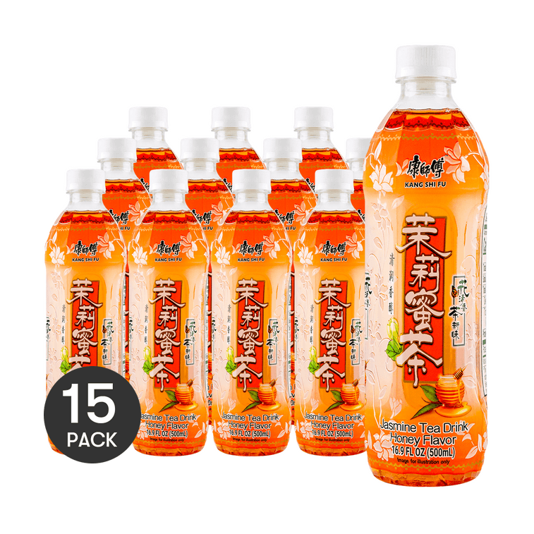Jasmine Green Tea with Honey, 16.9fl oz *15【15 Packs】