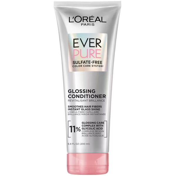 L'Oreal Paris EverPure Sulfate Free Glossing Conditioner with Glycolic Acid - 6.8 fl oz